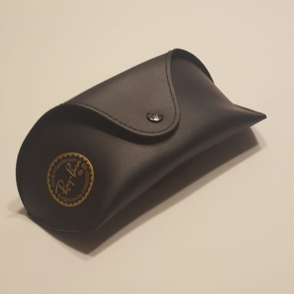 Ray ban sunglasses eyeglasses case black. Semisoft